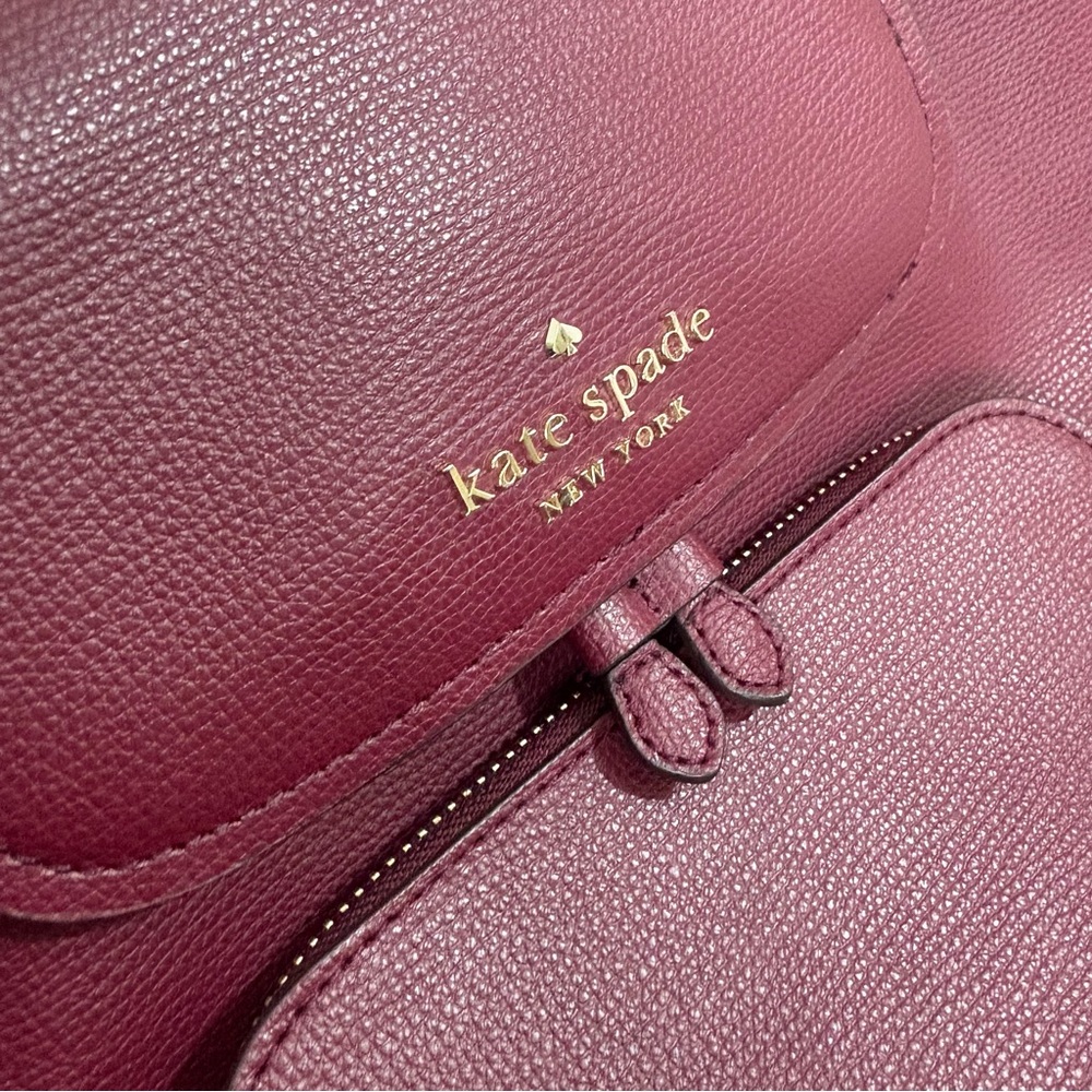 NEW Kate Spade Darcy Blackberry Preserve Backpack - Picture 5 of 8